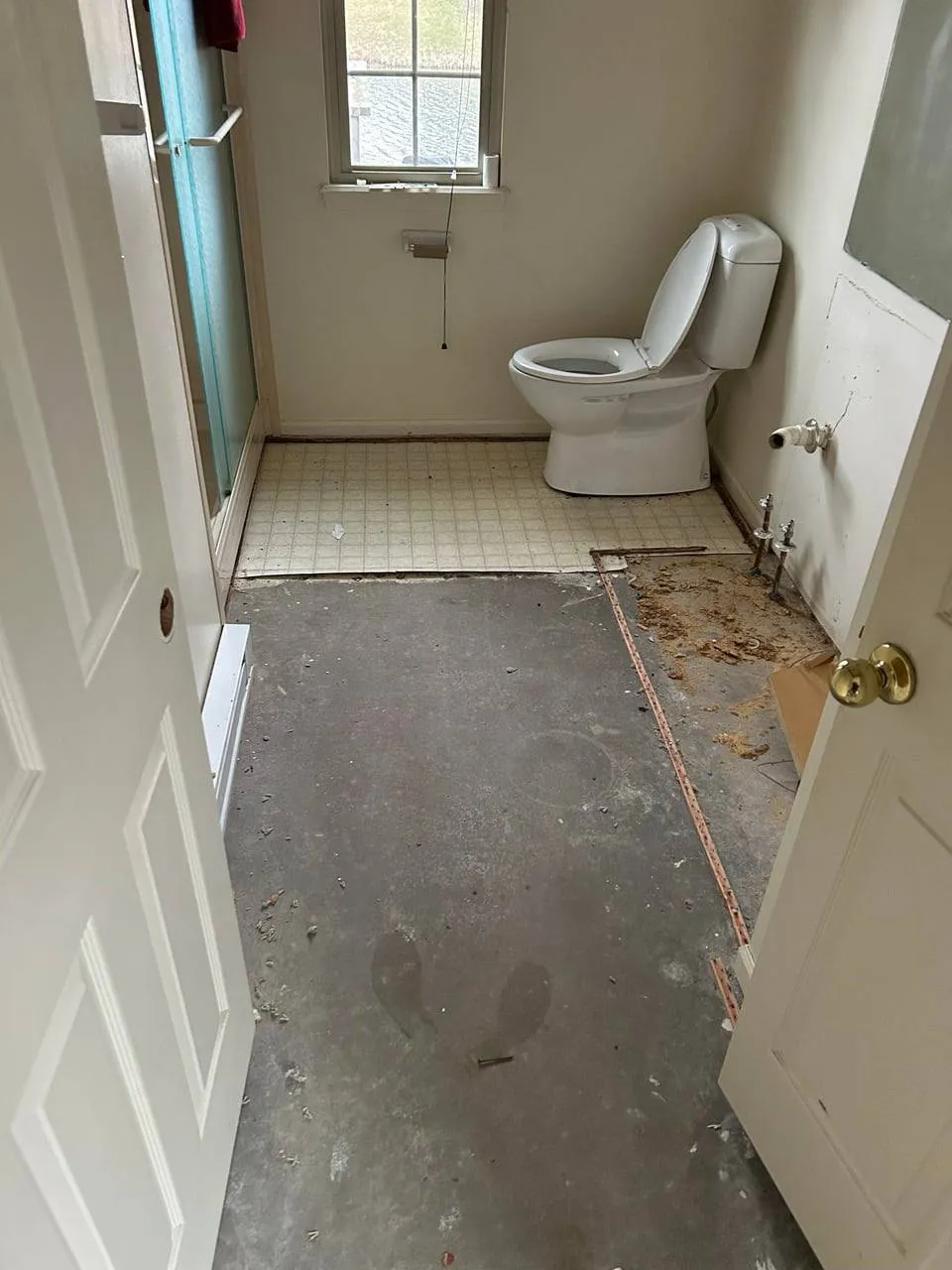 Before flooring installation