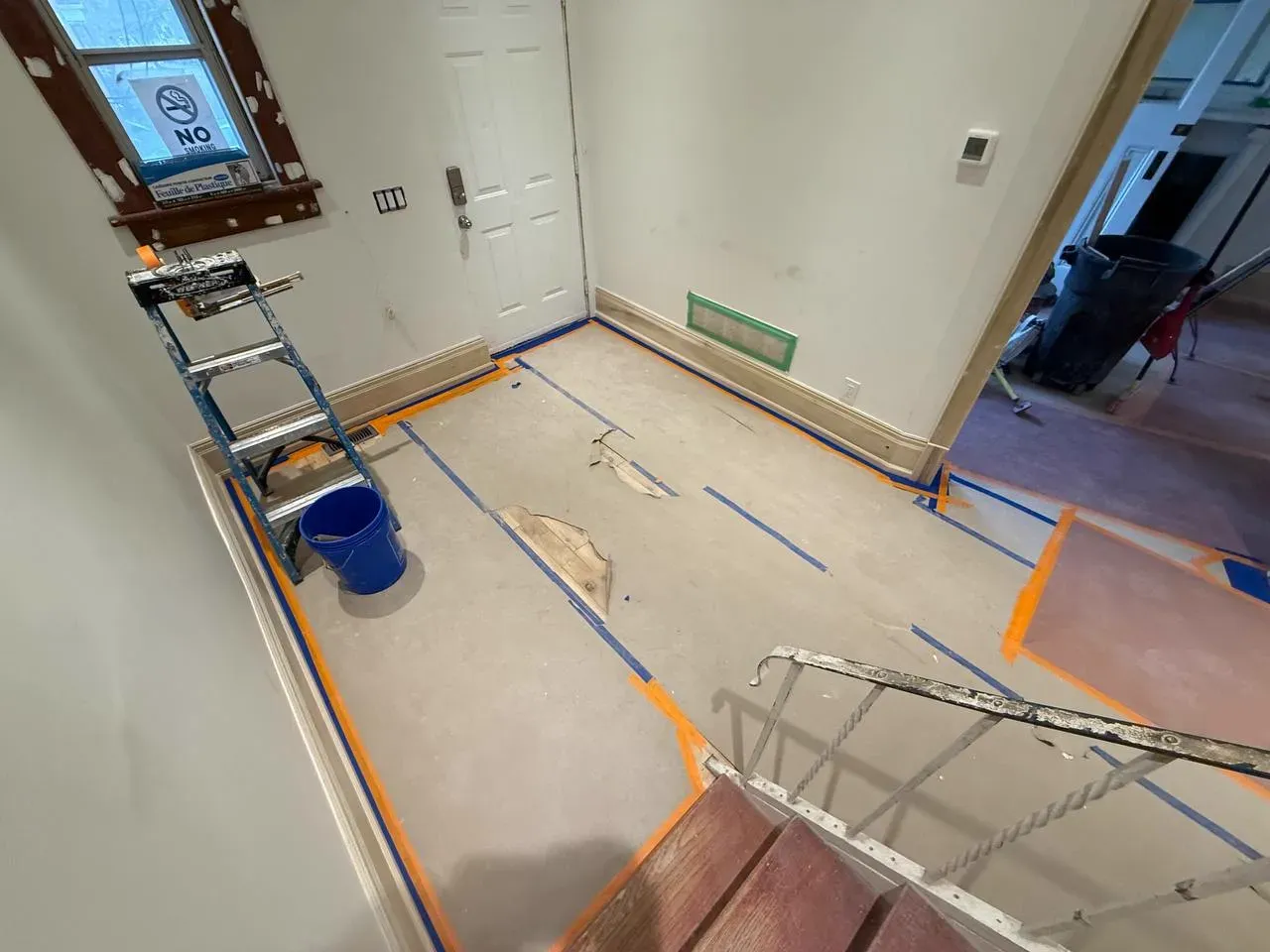 SQFT interior renovation project in Oakville